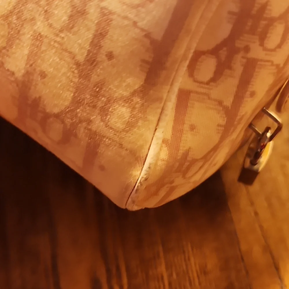 Dior Pink Floral Appliqué Satchel - Picture 6 of 9